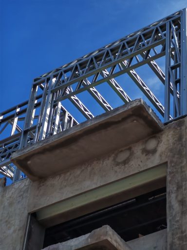 SURELEVATION D UNE VILLA SURELEVATION VILLA EN STRUCTURE METALLIQUE